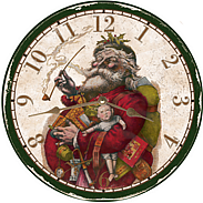 wholesale_wall_clocks_santa_christmas_clock