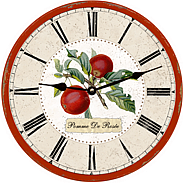 Apples-Kitchen Wall Clock